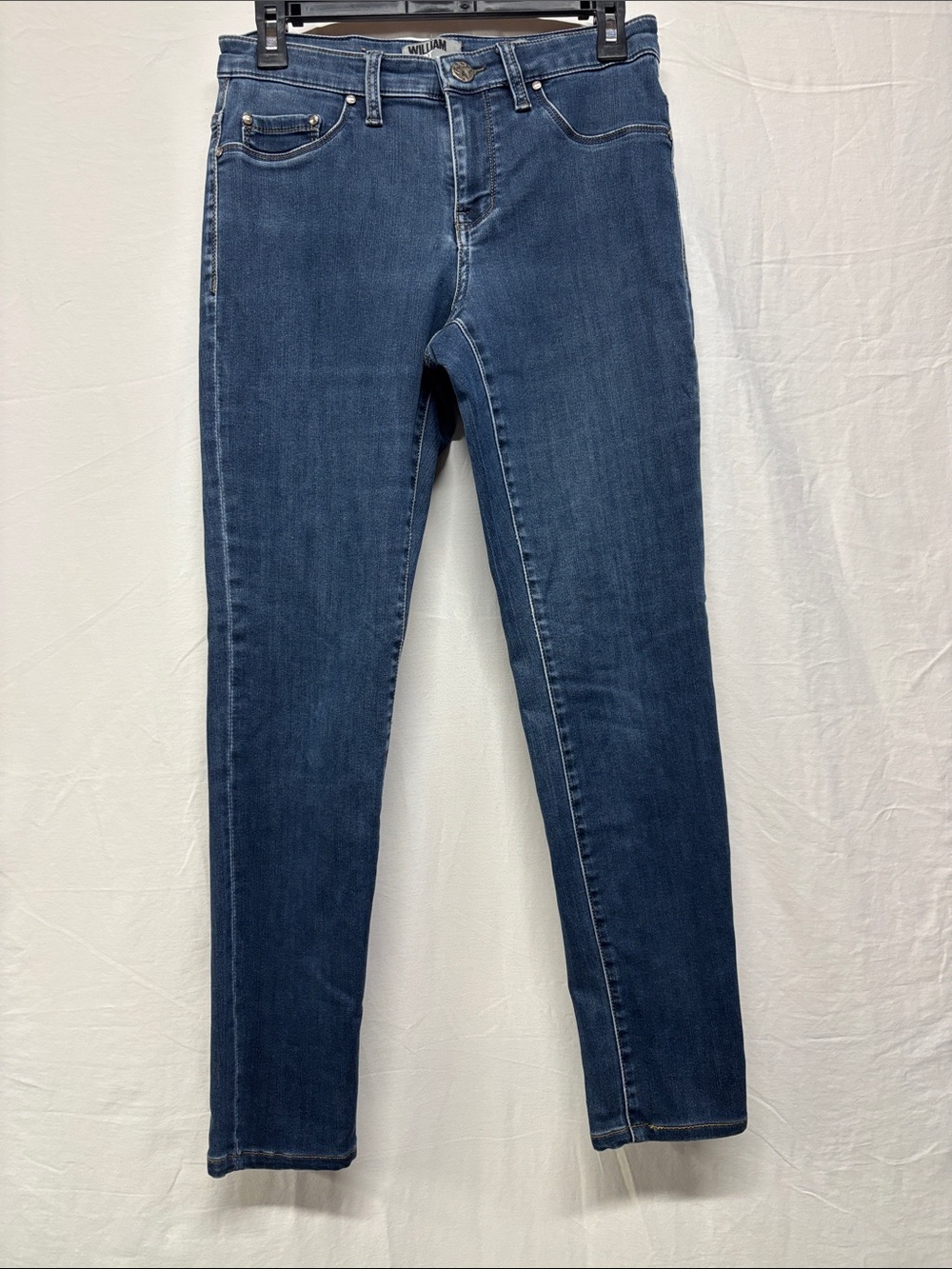 William Rast Dark Blue Skinny Jeans